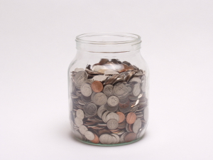 Jar of coins. http://mrg.bz/LC3PKB